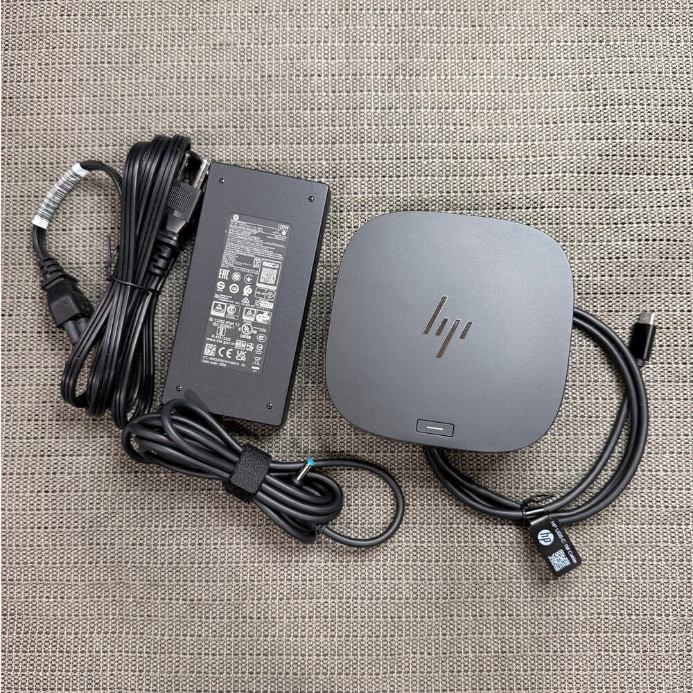 HP USB-C G5 Essential Dock HSN-IX02 Docking Station N31329-001 (V4750) w/Power